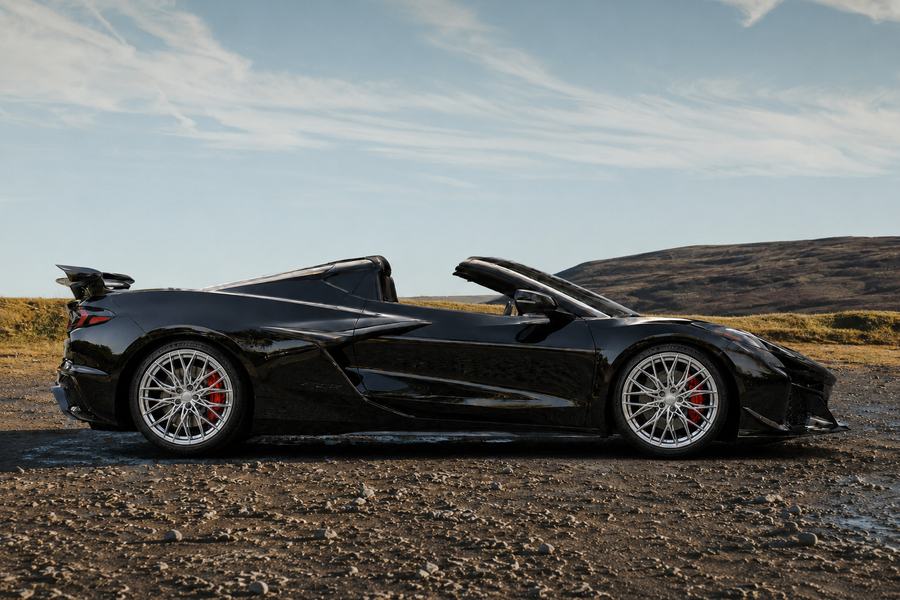 VP23 Forged Monoblock | 2025 Corvette C8 Z06 with Z07 Pacakge, 20x10/21x13, Chrome