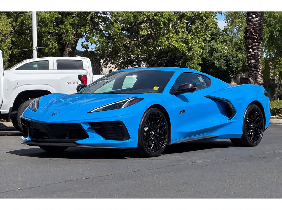 VP29 Forged 2-Piece | 2022 Corvette C8 Stingray HTC, 20x9/21x12, Gloss Black