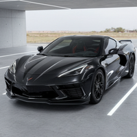 Real world installation of carbon fiber hood on Chevrolet Corvette C8
