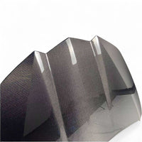 Custom carbon fiber hood render designed for Corvette C8 Z51 and Z06
