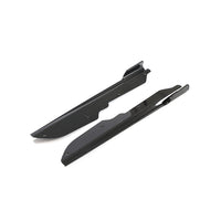 C8 Stingray side skirt carbon fiber kit with OEM-style fitment and aerodynamic profile
