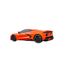 Corvette C8 equipped with VASL Carbon Fiber Side Skirts，highlighting aggressive stance and aerodynamic profile