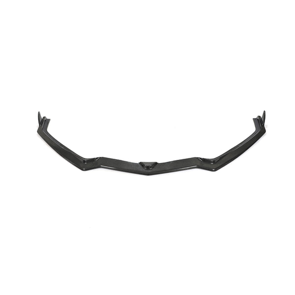 Corvette C8 Stingray carbon fiber front splitter full view aerodynamic upgrade