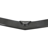 Corvette C8 carbon fiber front splitter weave detail close-up
