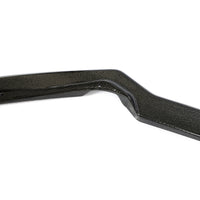 Corvette C8 carbon fiber front splitter weave detail close-up
