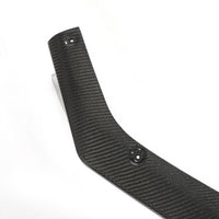 Corvette C8 carbon fiber front splitter weave detail close-up