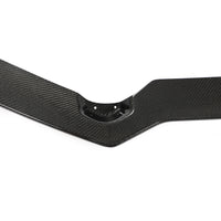 Corvette C8 carbon fiber front splitter weave detail close-up