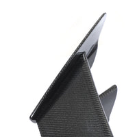 Close-up of VASL Carbon Fiber High Wing Spoiler showing weave, 3D structure, and aerodynamic contours for Corvette C8 Z51