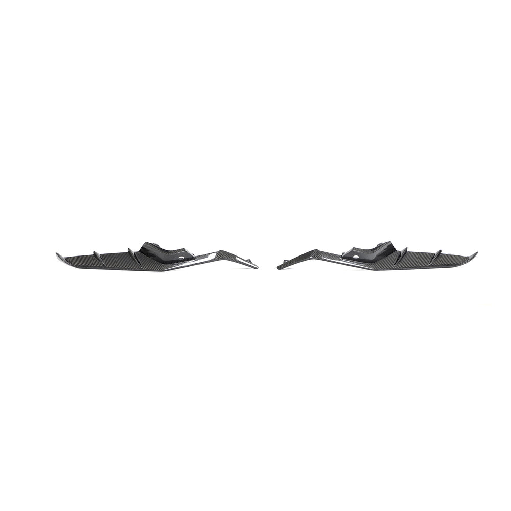 Carbon Fiber Front Bumper Front Grille Inserts | 2023-2026 C8 Corvette Z06