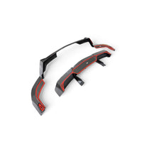 VASL Performance carbon fiber rear diffuser for Corvette C8 Z06, shown in high-resolution render highlighting the 5-piece design