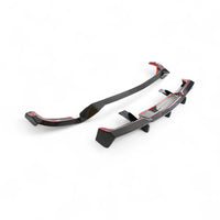 VASL Performance carbon fiber rear diffuser for Corvette C8 Z06, shown in high-resolution render highlighting the 5-piece design