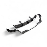 VASL Performance carbon fiber rear diffuser for Corvette C8 Z06, shown in high-resolution render highlighting the 5-piece design