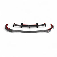 VASL Performance carbon fiber rear diffuser for Corvette C8 Z06, shown in high-resolution render highlighting the 5-piece design