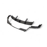 VASL Performance carbon fiber rear diffuser for Corvette C8 Z06, shown in high-resolution render highlighting the 5-piece design