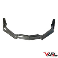 ZR1-style 5-piece pre-preg carbon fiber front splitter for 2020–2026 Corvette C8 Stingray