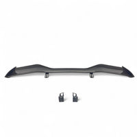 One-piece pre-preg carbon fiber high wing body with separate mounting stanchions for Corvette C8 Z06