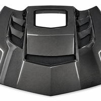 VASL Vented Pre-Preg Carbon Fiber Hood with Window | 2014–2019 Corvette C7 Stingray / Z51 / Z06 / Grand Sport