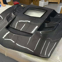 VASL Vented Pre-Preg Carbon Fiber Hood with Window | 2014–2019 Corvette C7 Stingray / Z51 / Z06 / Grand Sport