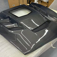 VASL Vented Pre-Preg Carbon Fiber Hood with Window | 2014–2019 Corvette C7 Stingray / Z51 / Z06 / Grand Sport