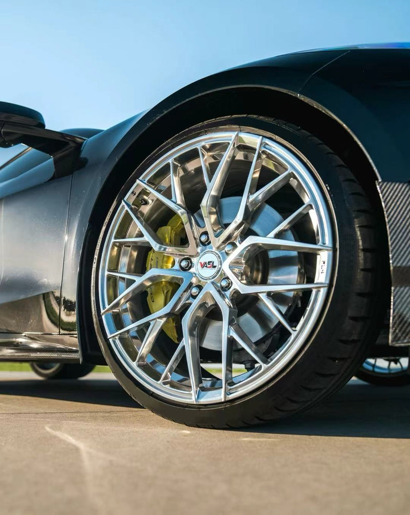 Aggresive Style Rims VASL Performance | Custom Forged Wheels & Carbon Aero for Corvette