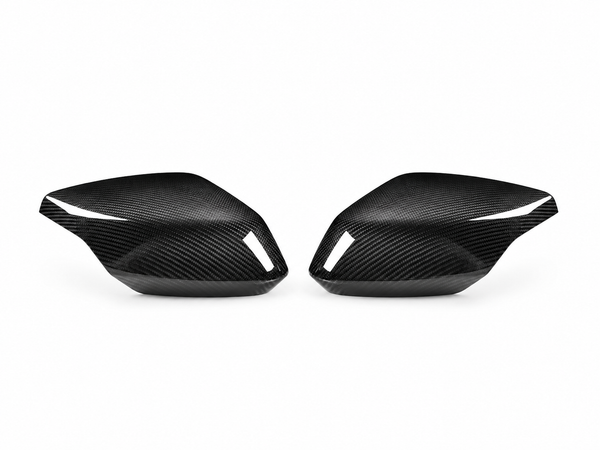Full replacement dry carbon fiber mirror covers for 2020–2026 Corvette C8