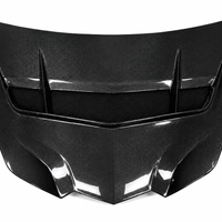 VASL ZR1-style pre-preg carbon fiber hood for Corvette C8 Stingray, Z06, and E-Ray