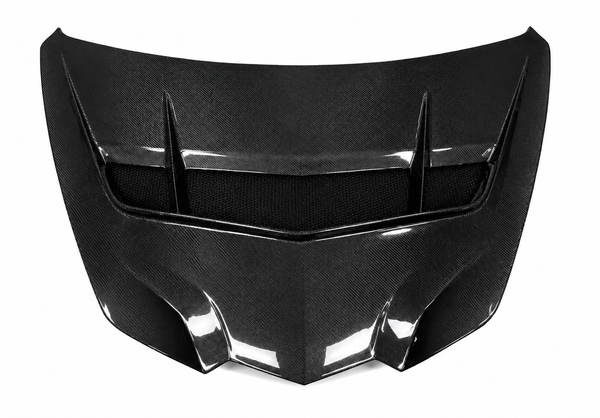 VASL ZR1-style pre-preg carbon fiber hood for Corvette C8 Stingray, Z06, and E-Ray