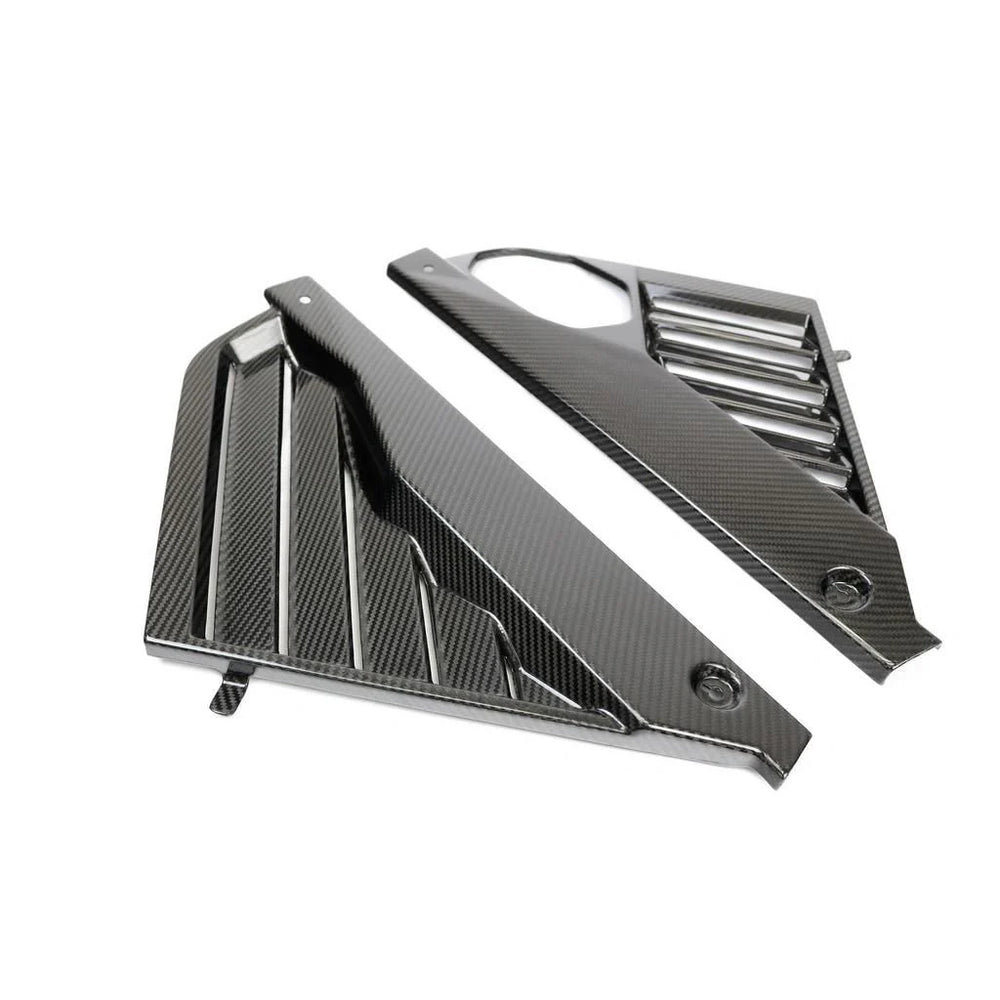 VASL C8 Stingray Two-Piece Carbon Fiber Engine Bay Side Panel Set