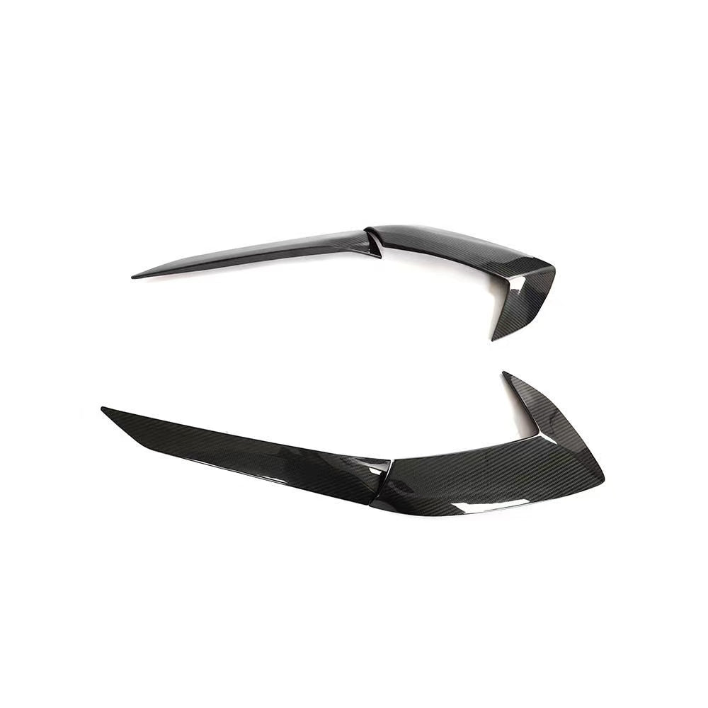 VASL C8 Stingray Dry Carbon Fiber Side Door and Fender Vent Garnish Set