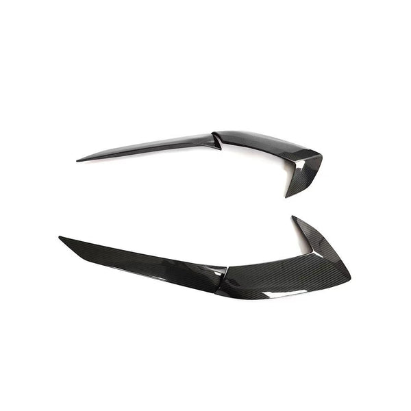 VASL C8 Stingray Dry Carbon Fiber Side Door and Fender Vent Garnish Set