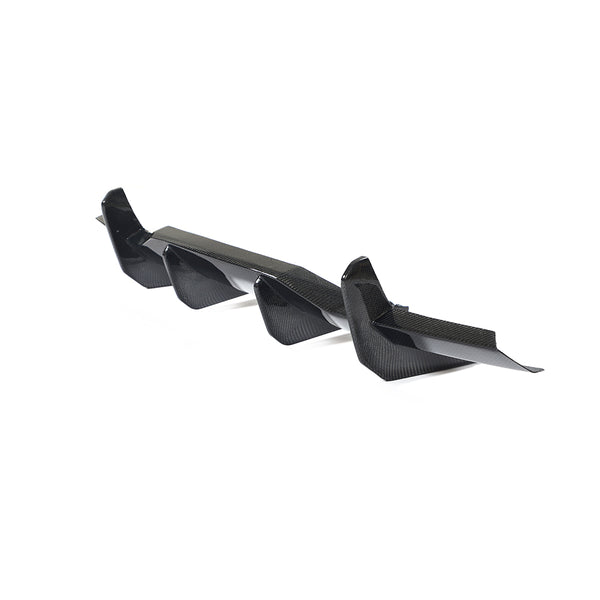 VASL C8 Stingray One-Piece Carbon Fiber Rear Diffuser Side Profile