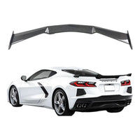 VASL Corvette C8 Stingray Two-Stanchion Carbon Fiber High Wing Installed