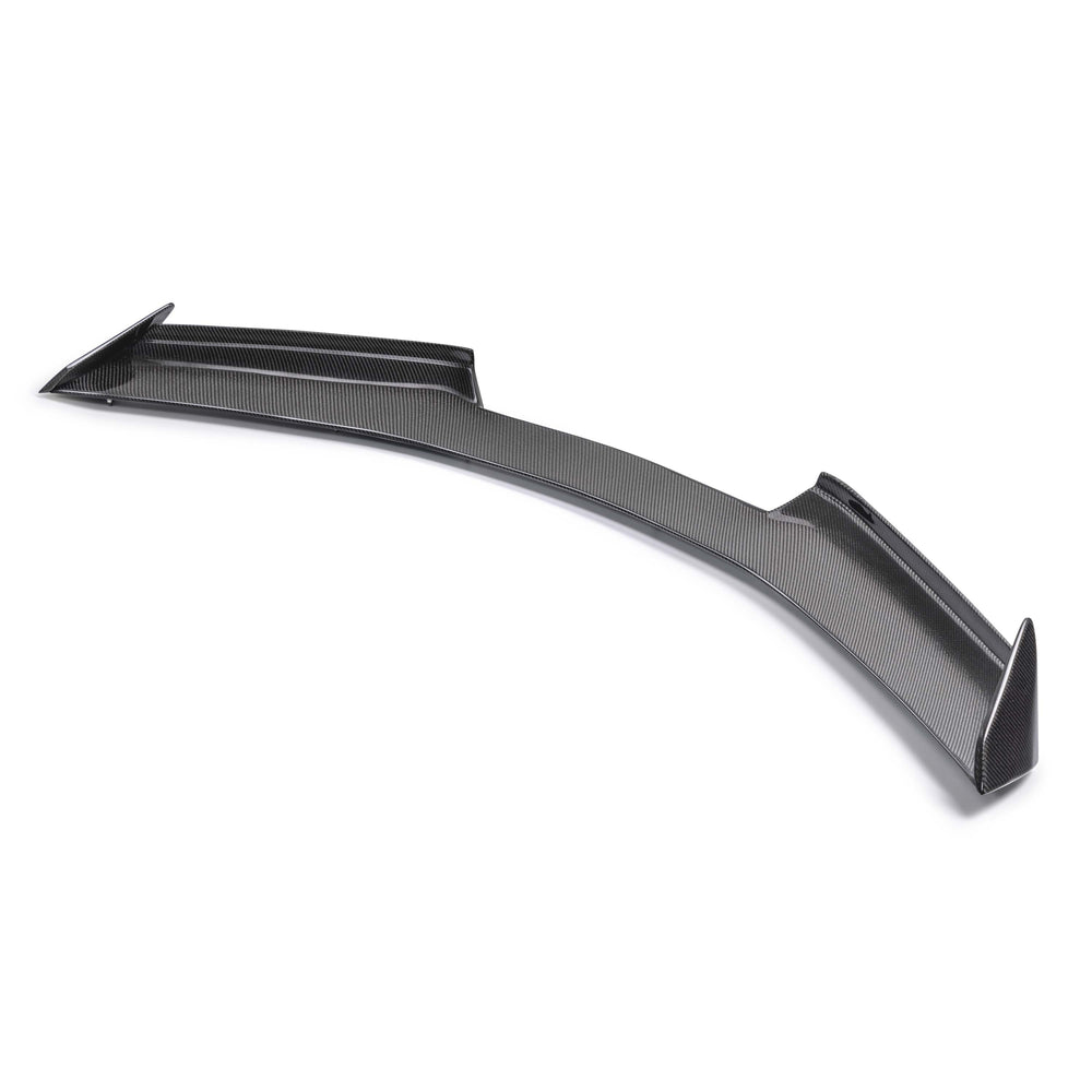 VASL C8 Z06/E-Ray OE 5V5-Style Carbon Fiber Rear Spoiler Rear View