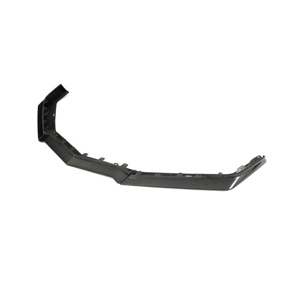 VASL C8 Z06/E-Ray Z07-Style Carbon Fiber Front Splitter Front View