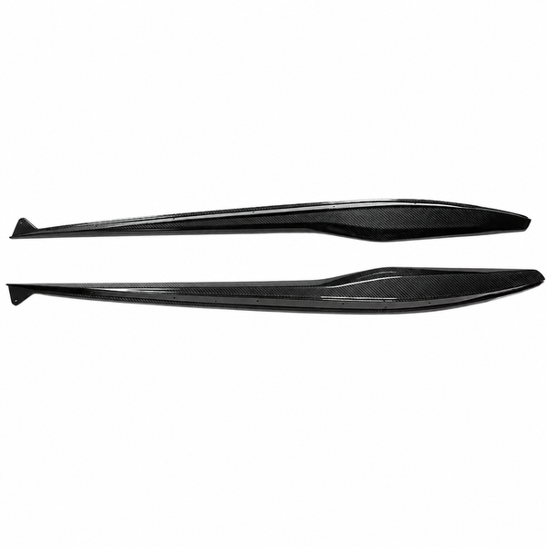 VASL Performance Z07-style carbon fiber side skirts for Corvette C8 Z06 E-Ray