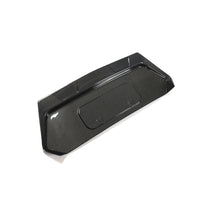 VASL Gloss 2x2 Twill Dry Carbon Fiber License Plate Backing Detail