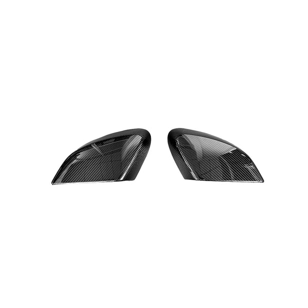 VASL Corvette C8 Dry Carbon Fiber Mirror Cover Overlays Pair
