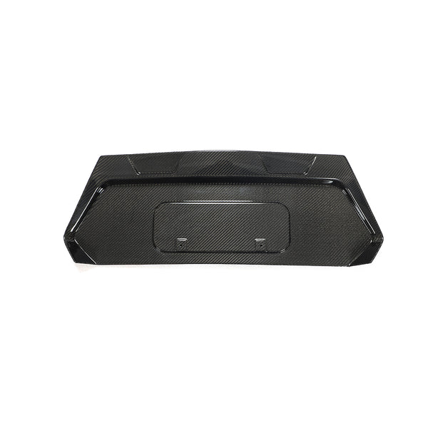 VASL_Corvette_C8_Stingray_Dry_Carbon_Fiber_Rear_License_Plate_Backing_Cover