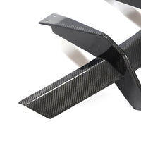 VASL Gloss 2x2 Twill Carbon Fiber Rear Diffuser Detail-05