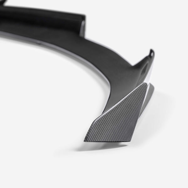 VASL Gloss 2x2 Twill Carbon Fiber Rear Spoiler Detail View