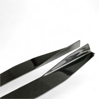 VASL Gloss 2x2 Twill Carbon Fiber Side Skirt Detail