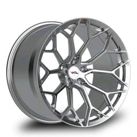 Graphite VASL VP03 Concave forged wheel installed,highlighting lightweight forged construction and aggressive stance