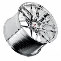 Full chrome VP07 forged monoblock wheels for Corvette C8 – premium forged aftermarket wheels with custom fitment