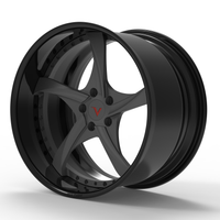 Best Corvette deep dish wheels custom forged 2 piece rims