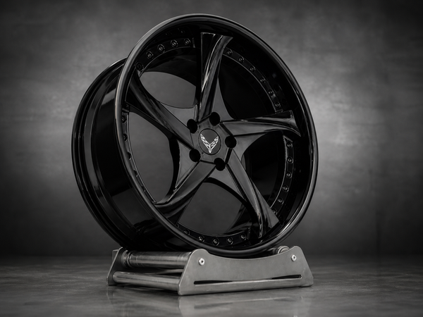 custom corvette wheels C8 E-Ray ceramic carbon brakes