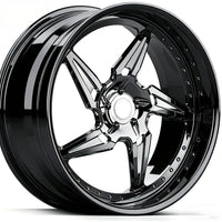 Chrome Spoke. Gloss Black Barrel