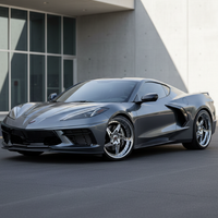 Corvette C8 equipped with VP11 forged 2-piece custom wheels, precision fitment and aggressive stance