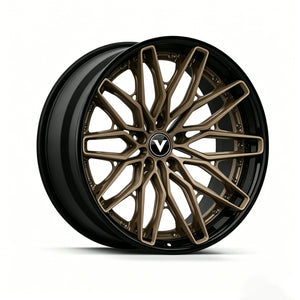 Gloss Black Barrel with Gloss Bronze Spokes