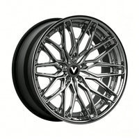 Gunmetal Gray Spoke. Polished Lip. Glossy Black Inner Barrel. Glossy Black Outer Barrel