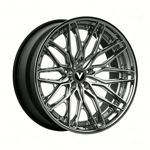 Gloss Black Barrel with Gloss Gunmetal Spokes